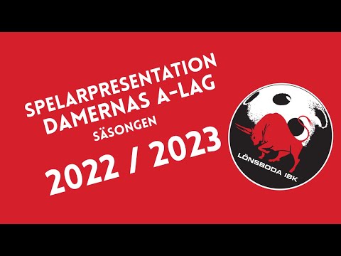 Lönsboda Innebandy - Spelarpresentation Säsongen 2022/2023 (Damernas A-Lag)