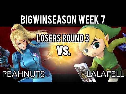 BigWInSeason Week 7 - Losers Round 3 - Peahnuts (ZSS, Lucina, Falcon) VS Lalafell (Toon Link)
