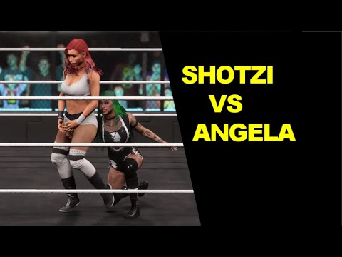 WWE 2K22 Shotzi vs Angela - Extreme Rules