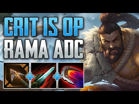 WHEN CRIT IS "BALANCED"! Rama ADC Gameplay (SMITE Ranked Conquest)
