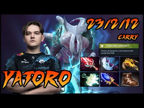 Yatoro Faceless Void Carry | Devastating Insane Damage and Attack Speed - Dota 2 Gameplay