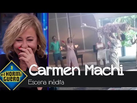 La escena inédita con la caída de Carmen Machi - El Hormiguero