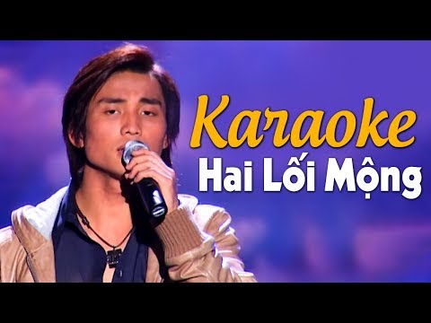 [KARAOKE] HAI LỐI MỘNG- ĐAN NGUYÊN | BEAT CHUẨN TONE NAM