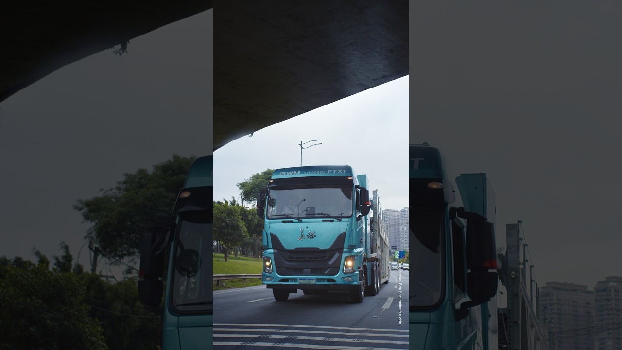 Primeiro caminhão a hidrogênio da GWM roda no Brasil rumo ao Festival Interlagos