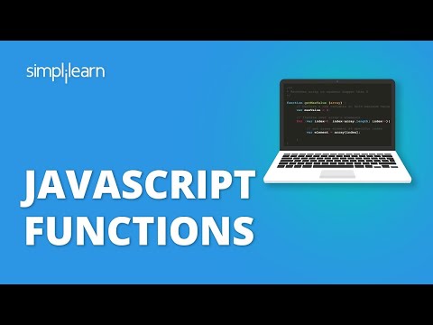 JavaScript Functions | JavaScript Functions Explained |JavaScript Tutorial For Beginners|Simplilearn