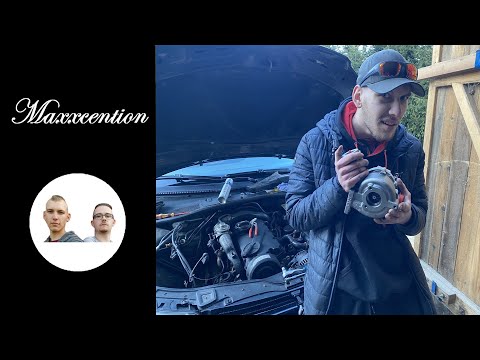 VW Passarati Diesel "Monster" Turbo Wechsel 🚀 | #ilovemysdi 😂