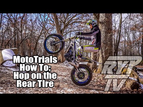 MotoTrials How To with Pat Smage: Hop on the Rear Tire