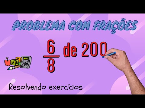 COMO RESOLVER PROBLEMAS COM FRAÇÕES | Resolvendo um exercício na prática