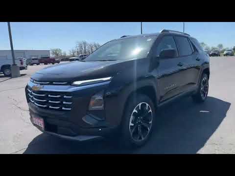 2025 Chevrolet Equinox FWD LT in Black for sale at Lally Chevrolet Ltd. in Tilbury, ON