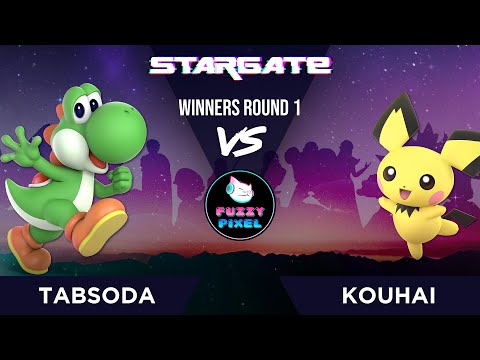 TabSoda (Yoshi) vs Kouhai (Pichu, Kirby) - Winners Round 1 - Stargate #47