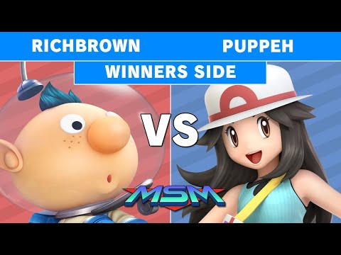 MSM 208 - Richbrown (Alph) Vs Puppeh (Pokemon Trainer) Winners Pools - Smash Ultimate