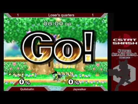 (2016) Fall Biweekly 2 Singles Losers: Jaywalker (Fox) vs. Quiteballin (Marth)