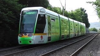 preview picture of video 'LUAS Tram number 5011 - Milltown, Dublin'
