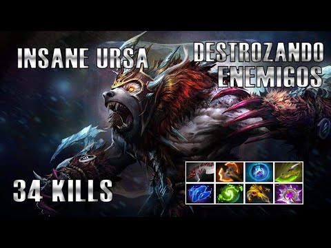Insane Pro gameplay Ursa Full items - Godadico Dota