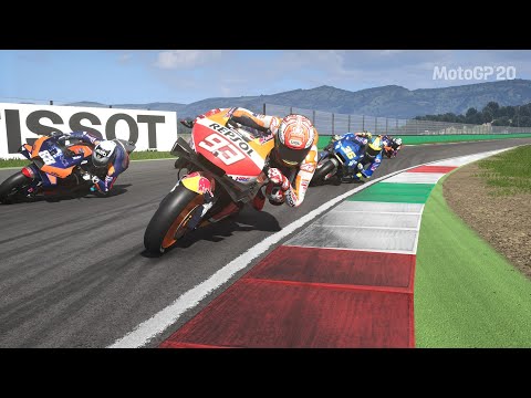 MotoGP20 PS4 pro gameplay with Marc Marquez!!