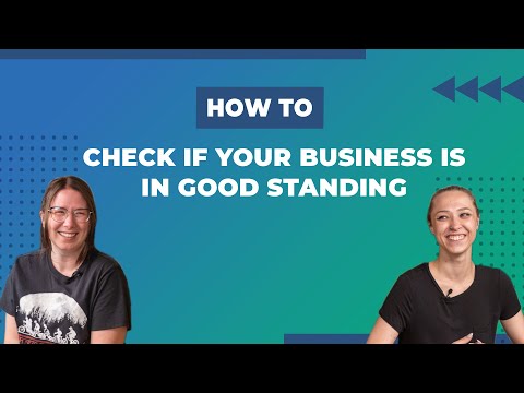 How To Check If Your Business is in Good Standing