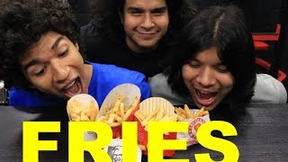 The French Fries Challenge (Guess Blindfolded)