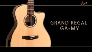 Video thumbnail for Cort Acoustic Guitar, GA-MY Bevel by Cort Guitars and Basses
