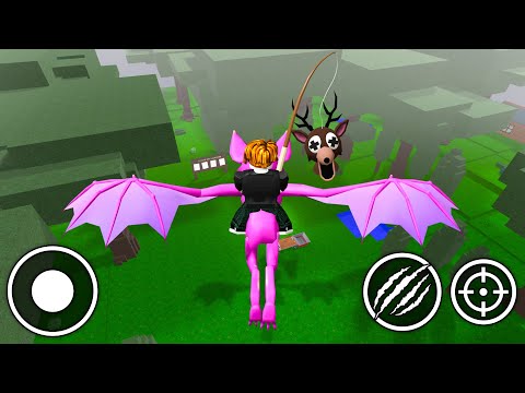 Playing as BAT - Secret Deer Head Tame in 99 Nights in the Forest