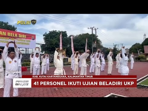 PRESISI UPDATE : PERSONEL POLRES KUKAR UJIAN BELADIRI KENAIKAN PANGKAT 06/08/2024 08.00