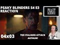 PEAKY BLINDERS S4 E3 BLACKBIRD REACTION 4x3 POLLY CUTS A DEAL WITH THE ITALIANS & ARTHUR IS ATTACKED