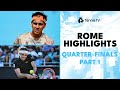 Fritz Takes On Zverev & Tabilo Battles Zhang! | Rome 2024 Highlights Quarter-Finals Part 1