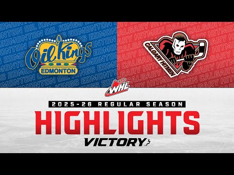 Calgary Hitmen at Edmonton Oil Kings 10/26 | WHL Highlights 2025-26