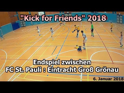 "Kick for Friends" 2018 Endspiel - St. Pauli : Eintracht Groß Grönau