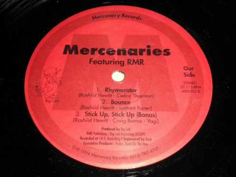 MERCENARIES - BOUNCE / RHYMORATOR ( rare 1994 NY rap )