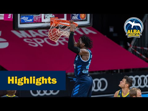 Highlights: ALBA überrollt Oldenburg im Halbfinal-Hinspiel 92:63