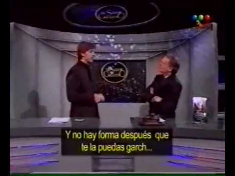 Aunque usted no lo viera 2004 - 18 - Horacio Cabak y su amiga