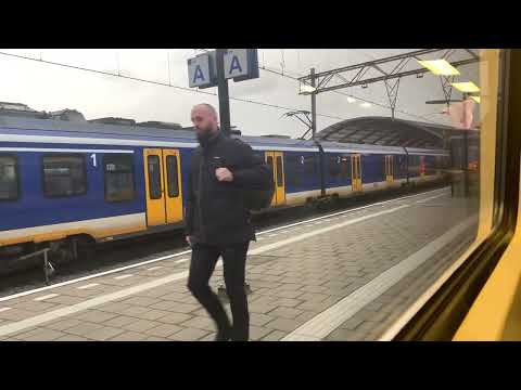 NS InterCity Direct Train | Traxx E 186 + ICR Trip from Rotterdam Centraal to Amsterdam Centraal