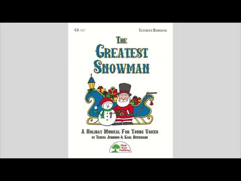 The Greatest Snowman Page Turner - Read along w music and dialog
