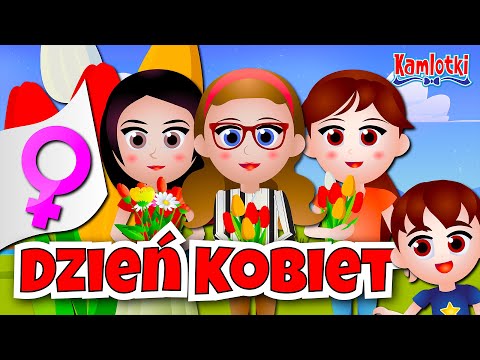 👧 Kazio i DZIEŃ KOBIET film edukacyjny dla dzieci 👧 | Kamlotki