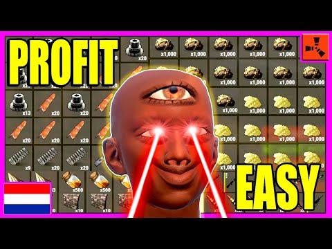 RICHEST Sulfur Raid?! - Raiding a BUNKER base for MEGA PROFIT (Rust Raids Gameplay 2018)