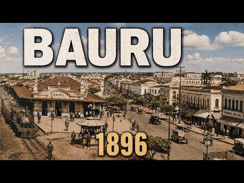 A História de Bauru (1896–2026) — Como Três Ferrovias Criaram uma Cidade no Sertão Paulista