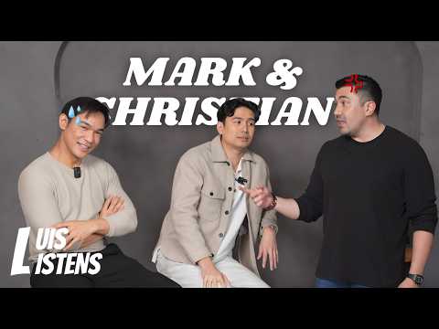 LUIS LISTENS TO CHRISTIAN & MARK (Career, Friendship & Kampanerang Kuba Memories) | Luis Manzano