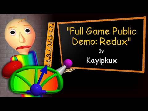 Baldi's Basics Plus - "Full Game Public Demo: Redux" by Kayipkux [Level 9]