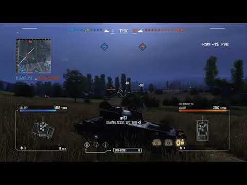 World of Tanks Console PS4. Obj 907. 11k combined dmg.