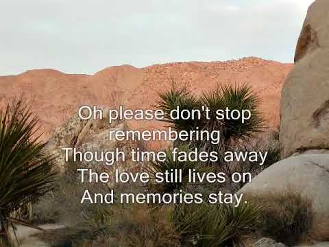 Please Don't Stop Rememberin'...