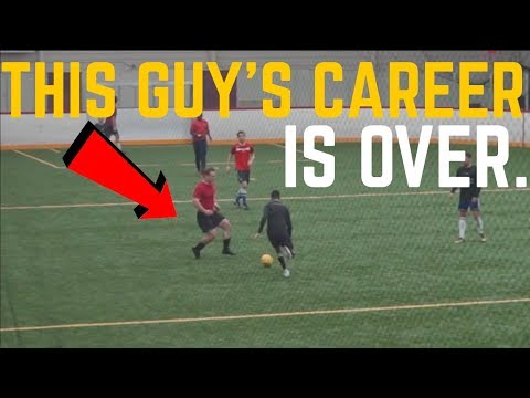What Happens When A Former Division 1 College Coach Plays Sunday League...
