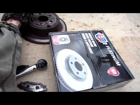 Back brake rotor and pad replacement on the Subaru XV Crosstrek