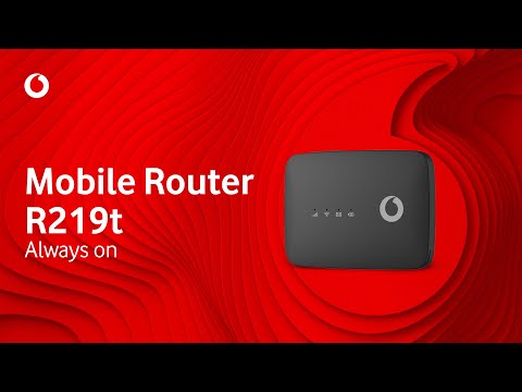 AlwaysOn: So schnell verbindest Du Dich mit dem mobilen Router R219t von Vodafone