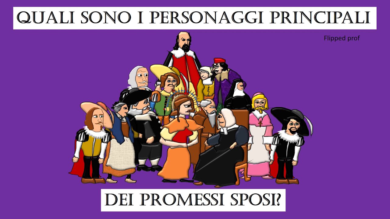 I personaggi principali dei Promessi Sposi in 4 minuti