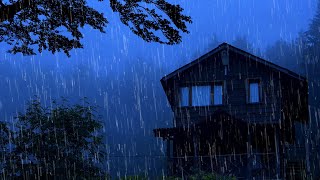 Barrulho de Chuva para Dormir Profundamente - Som de Chuva Chuva no Telhado e Trovão #61 ASMR Relax