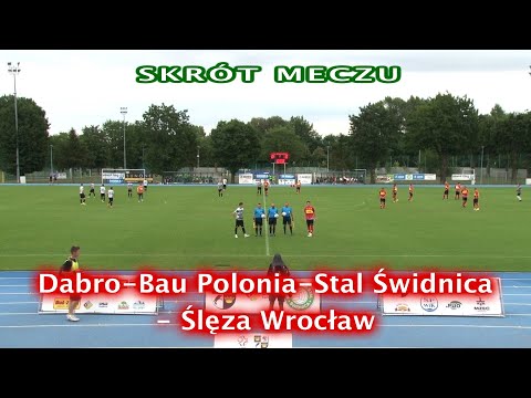 Dobro-Bau Polonia Stal Świdnica - Ślęza Wrocław 2:5 (1:2) /skrót meczu
