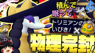 【ポケモンチャンピオンズ】ゴツゴツメットで遂に覚醒！ねむいびゴツメで物理を完封する"トリミアン"が硬すぎる！！！【ゆっくり実況】