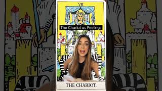 Tarot Cards as Feelings: The Chariot #shorts #tarotcardmeaning #howdotheyfeel