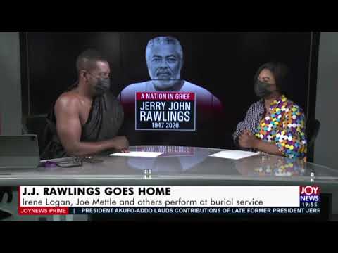 Irene Logan, Joe Mettle and others performs at burial service - Joy News Prime (27-1-21)