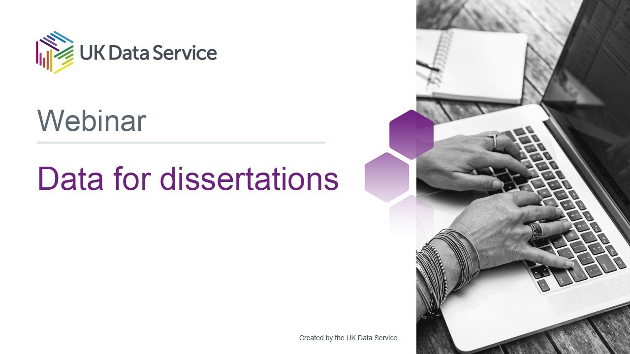 Webinar: Data for dissertations